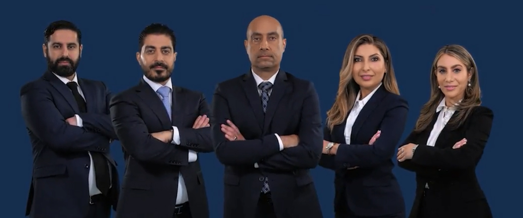 B&D Injury Law Group attorneys standing together